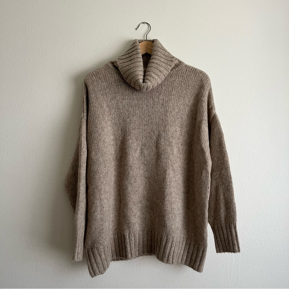 Jenni Kayne Alpaca Cocoon Turtleneck